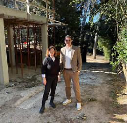 Nuova mensa scolastica, i lavori procedono spediti