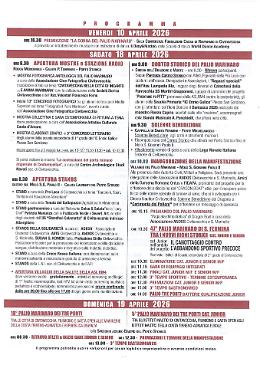 Cresce l'attesa per il Palio Marinaro: si svolger&agrave; il prossimo 18 e 19 aprile