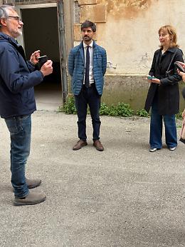 Ospedale grande degli infermi, sopralluogo della Soprintendenza 