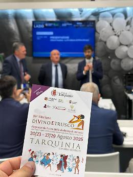 Fratelli d&rsquo;Italia: "Grazie al sostegno della Regione Lazio, il Divino Etrusco si presenta al Vinitaly"