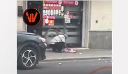 Scongela la carne battendola sul marciapiede