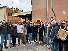 Installato un defibrillatore a La Quercia, &egrave; dedicato a Giuseppe Cossu