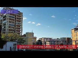 Previsioni del tempo di sabato 18 Aprile 2026