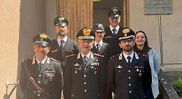 Carabinieri: il generale di Corpo d'Armata, Iacobelli, in visita nella Tuscia