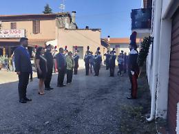 Strage del Ponte di Cetti, deposta la corona d&rsquo;alloro