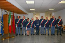 Viterbo: consegnata la fascia tricolore ai nuovi commissari
