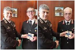 Si congedano i luogotenenti Francesco Ioncoli e Carlo Marigliano