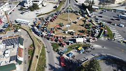 Orte: si alza il livello della protesta degli agricoltori