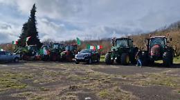 Doppio presidio degli agricoltori della Tuscia