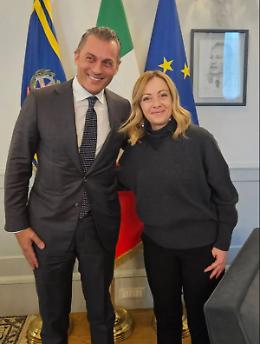 Pasqualino Monti a Palazzo Chigi da Meloni