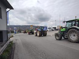 Orte, torna il corteo degli agricoltori