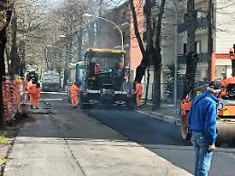 Viterbo, parte l&rsquo;asfaltatura di via Santa Maria della Grotticella