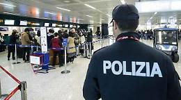 Latitante arrestato all&rsquo;aeroporto: era stato catturato in Belgio