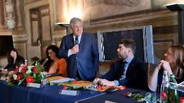 &laquo;La macchina di Santa Rosa &egrave; un&rsquo;opera d&rsquo;arte per lanciare messaggi di pace&raquo;