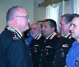 Carabinieri, il generale Taurelli Salimbeni in visita a Viterbo