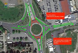 Rotonda di San Lazzaro, da luned&igrave; si cambia