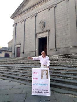 S. Rosa non &egrave; ancora &ldquo;Santa&rdquo;, presidio di Faperdue