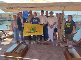 Goletta verde fa tappa a Civitavecchia: eolico come futuro sostenibile