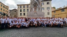 Santa Rosa, per il Trasporto via le tribune