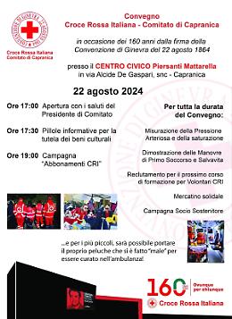 A Capranica festa per i 160 anni della Croce Rossa
