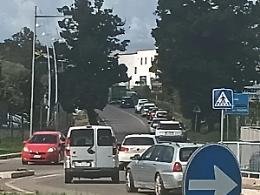 Lavori sulla Cassia Nord, traffico nel caos