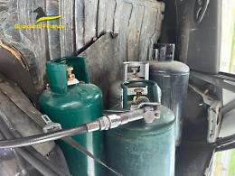 Viterbo: riempie bombole di gas a uso domestico con gpl da autotrazione