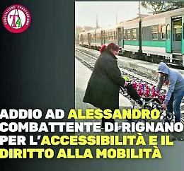 Addio ad Alessandro, il combattente di Rignano