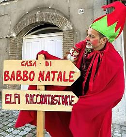 Tolfa si trasforma nel villaggio di Babbo Natale