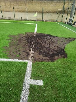 Incendiato il campo Maccarri di Tuscania inaugurato da poco