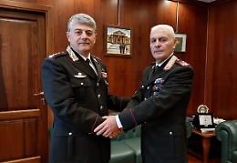 Andrea Consorte saluta l&rsquo;Arma