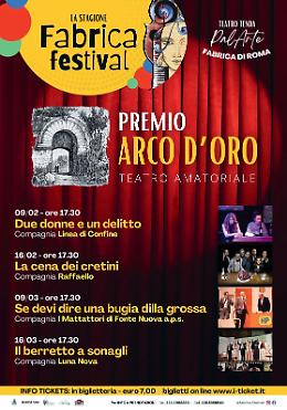 Torna il Premio &ldquo;Arco d&rsquo;Oro&rdquo;