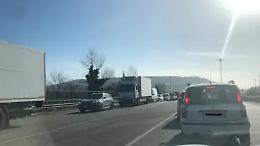 Superstrada, a Orte si demolisce la carreggiata verso Terni