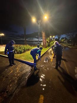 Nubifragio a Bolsena, allagamenti e disagi