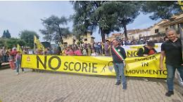 Quasi 4mila persone e 40 sindaci della Tuscia alla marcia di Corchiano contro il deposito nazionale di scorie nucleari