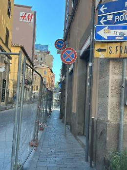 &laquo;Viterbo: in via Matteotti marciapiedi larghi 73 centimetri e zero criterio&raquo;