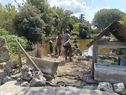 Viterbo: Prato Giardino, al via lo svuotamento della vasca grande