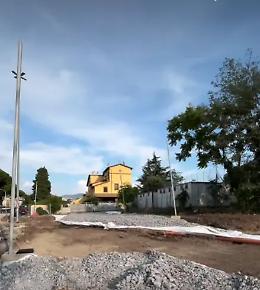 Viterbo: riqualificato il parcheggio di via campo scolastico