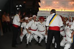 Viterbo: Trasporto a luci accese dopo l&rsquo;arresto di due uomini armati IL VIDEO