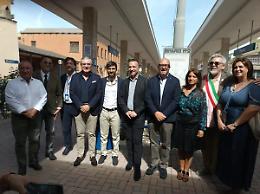 Ghera inaugura la &ldquo;nuova&rdquo; stazione Roma Nord