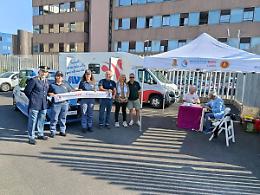 Viterbo: successo per la raccolta di sangue davanti alla questura