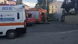 Incendio in un garage, paura in una casa di Cellere