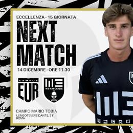 W3 Maccarese in trasferta sul campo del Campus Eur