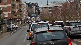 Asfaltature sul Semianello, a Viterbo traffico impazzito