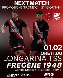 La capolista Fregene fa visita alla Longarina