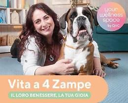 Qvc Italia, debutta nuova categoria pet care con uno show su amici a quattro zampe