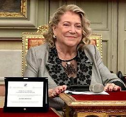 Diana Bracco premiata alla carriera per 'Leadership & Innovazione'