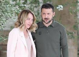 Zelensky in visita oggi a Roma, incontrer&agrave; Mattarella e Meloni