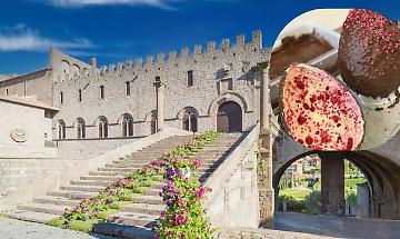 Uova al gusto Cuore di Viterbo, colombe Ruby e pizza di Pasqua