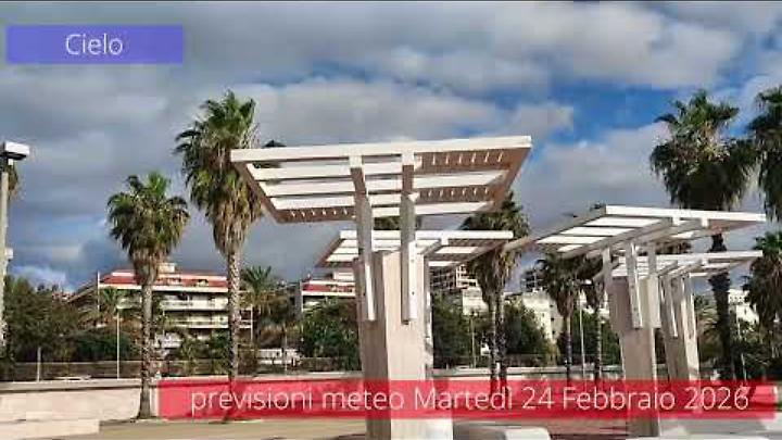 Previsioni del tempo di marted&igrave; 24 Febbraio 2026