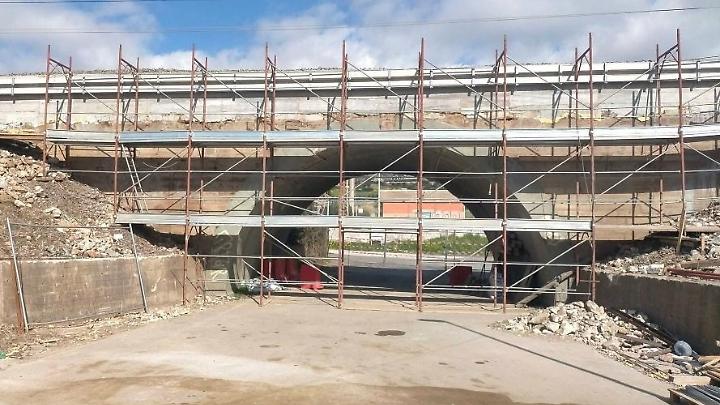 Il ponte che porta alla Quartaccia